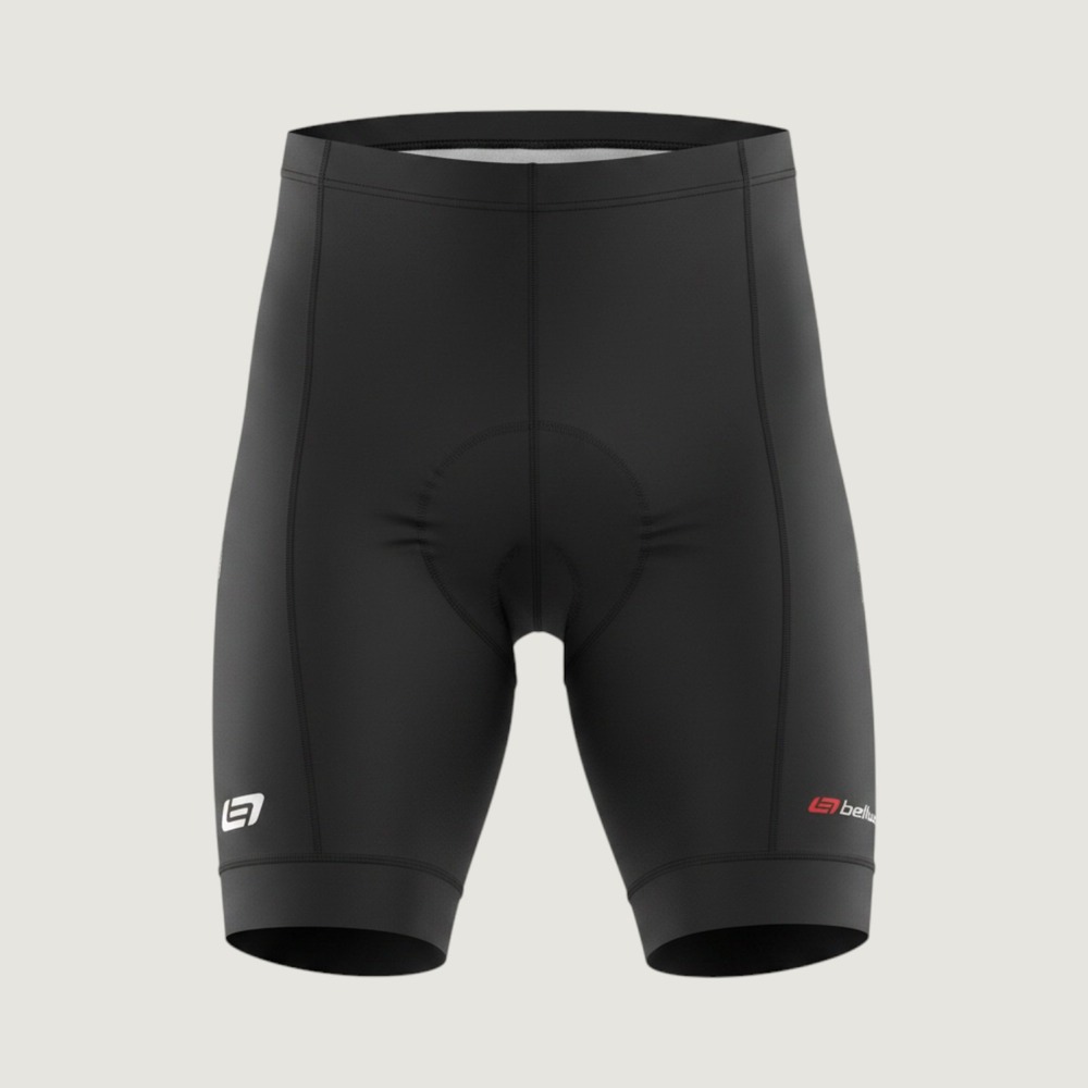 Bellwether Cycling Shorts XL Black‎ Mens Padded Gel Chamois 5537 Activewear